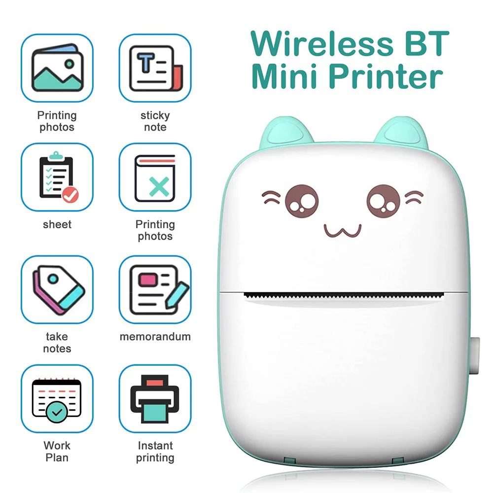 Mini impresora etiquetas Bluetooth para niños – Regalo - imagen 5