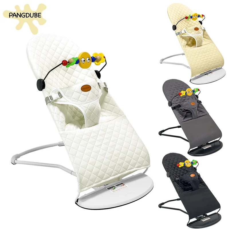PANGDUBE Baby Bouncer Asiento plegable y portátil para bebés Silla reclinable Moisés para bebés Sillón reclinable para bebés