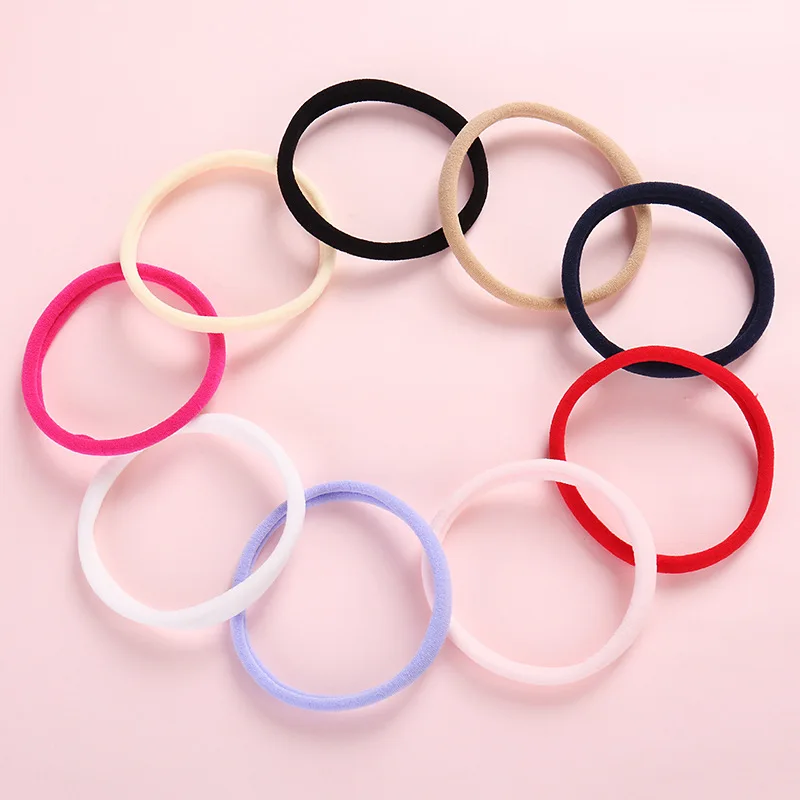 Diademas elásticas de nailon suave para bebé y niño – Accesorios DIY - imagen 4