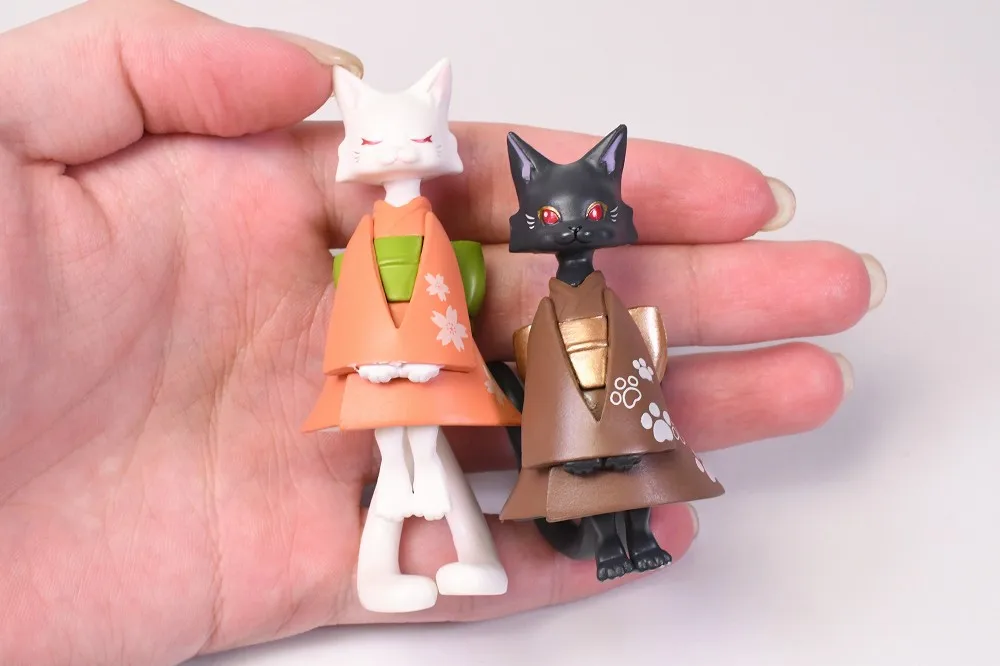 Figura gashapon - Articulación esférica