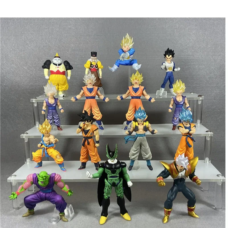8CM genuino HG DRAGON BALL Super bardana Vegeta IV Birusu modelo de figura de acción juguetes muñecas de Anime Gacha juguetes regalo para seguidores