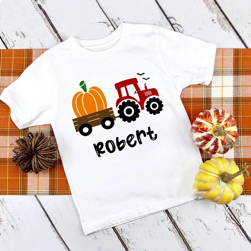 Camiseta Halloween personalizada con nombre para niños - imagen 3