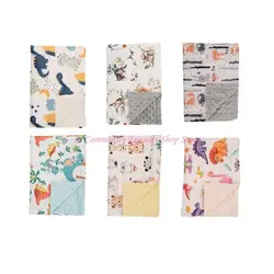 Manta cálida para bebé 85AE, manta interior punteada, manta duradera para bebé