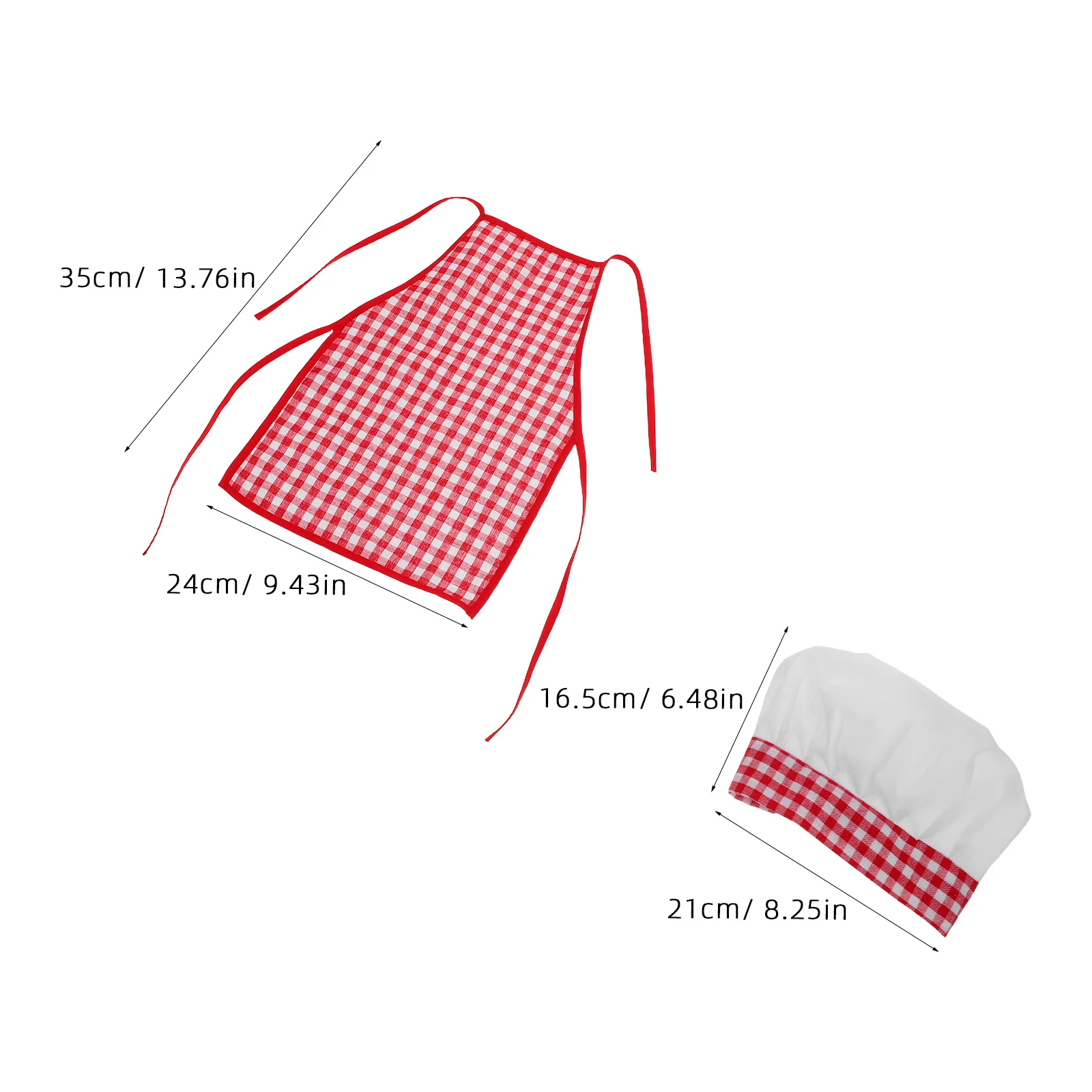 Disfraz de Chef para Niños, Disfraz de Chef para Bebé, Delantal y Gorro Suaves y Transpirables para Niños Pequeños, Juego de Roles de Repostería, Fotografía de Recién Nacidos - imagen 5