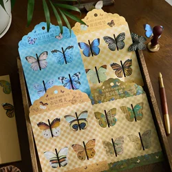 Marcapáginas magnético de mariposa para niños