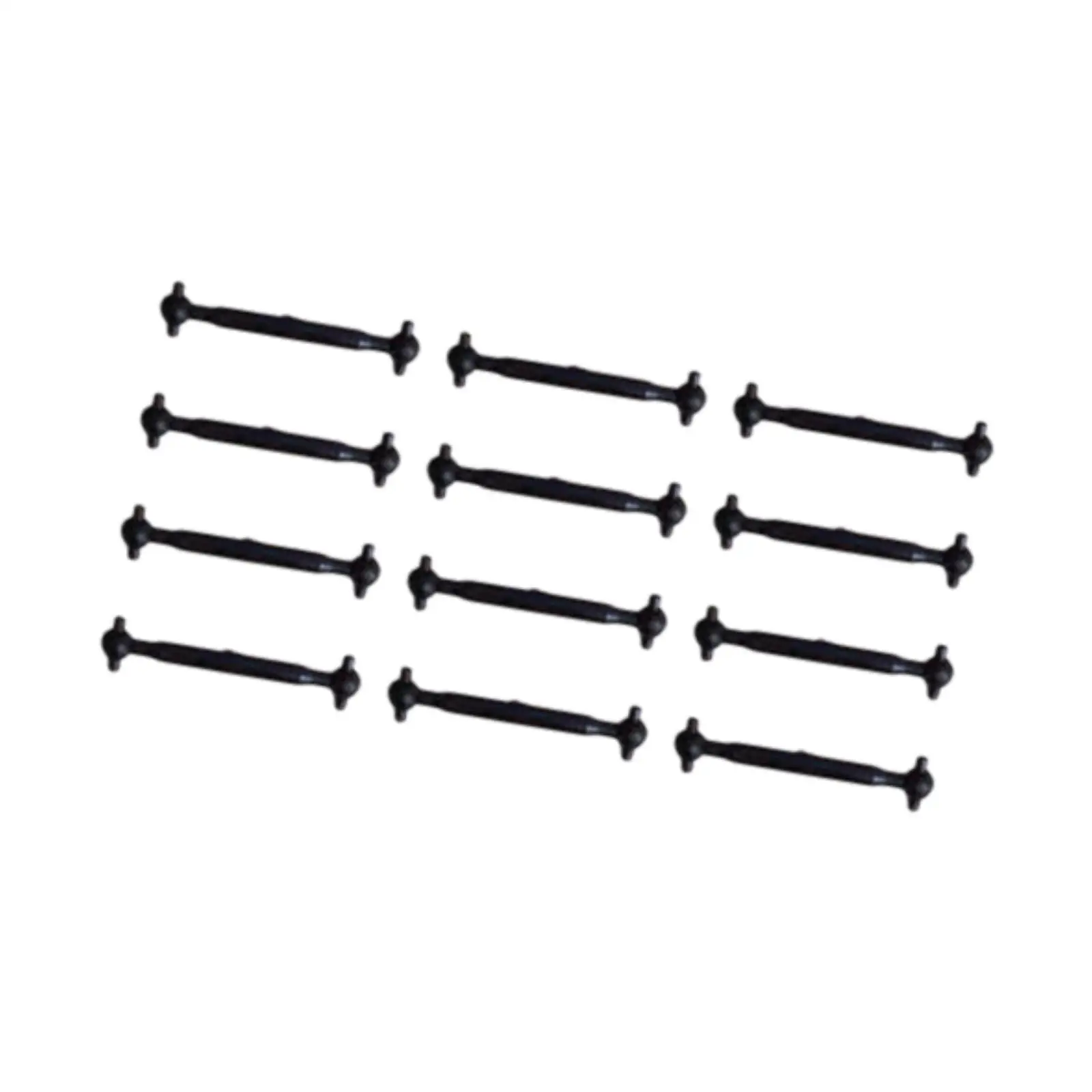 12 Pieces 1/87 HO Scale Trains Power Control Sand Table Motor Drive Rods