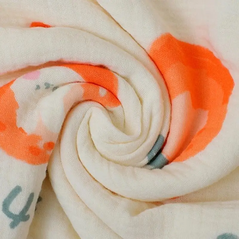 D7YD Toalla baño con capucha para recién nacido, toalla infantil absorbente suave 0 a 3 años, albornoz con estampado para - imagen 2