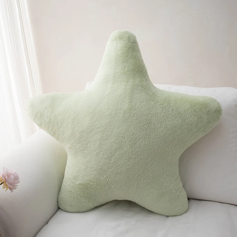 Almohada infantil con forma de estrella en felpa suave - imagen 5