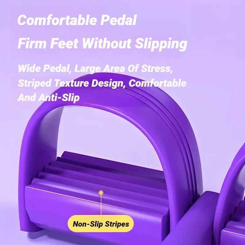 Tensor de cuatro tubos multifuncional para el hogar, Fitness, Yoga, fortalecimiento Abdominal, banda elástica, cuerda de tensión, asistencia para abdominales - imagen 5