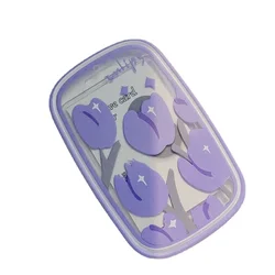 Funda protectora para tarjeta escolar con colgante de oso