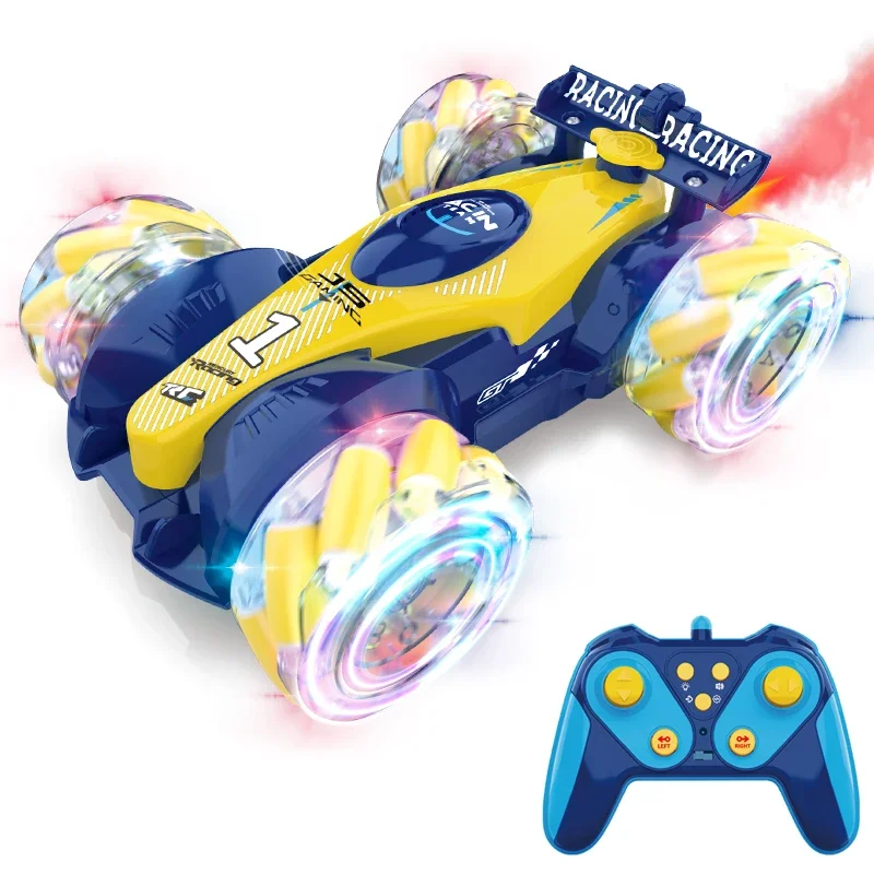 Coche de juguete Rc 4Wd, coches de Control remoto por Radio 2,4G, reloj Rc, Sensor de gestos, rotación, truco, vehículo de deriva, juguete para niños - imagen 2