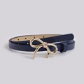 Blue gold buckle