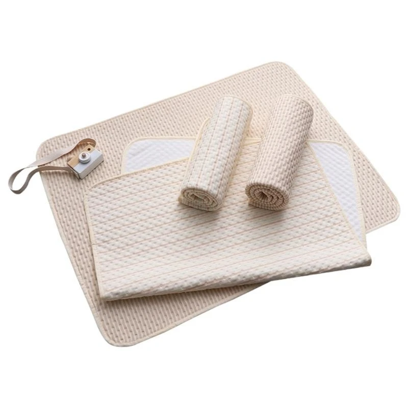 Cambiador pañales suave M76C, alfombrilla cambiadora para bebés 0 a 36 meses, colchón para pañales fácil limpieza - imagen 5