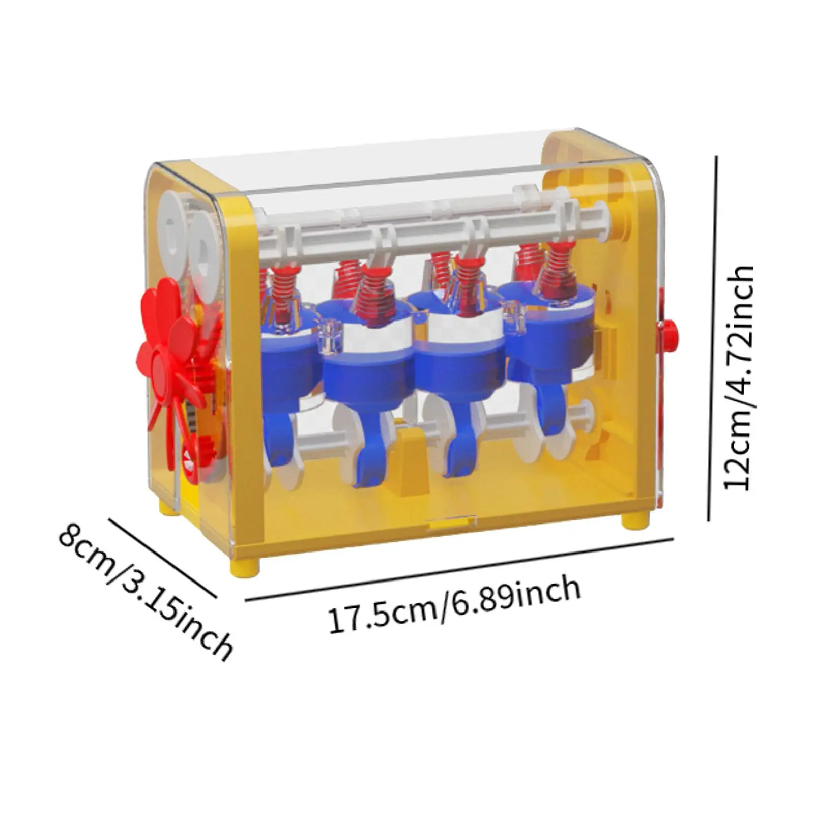 Engine Model Assembly Toy, Children Engine Assembly Toy Experiment Mechanical Learning Tool ,