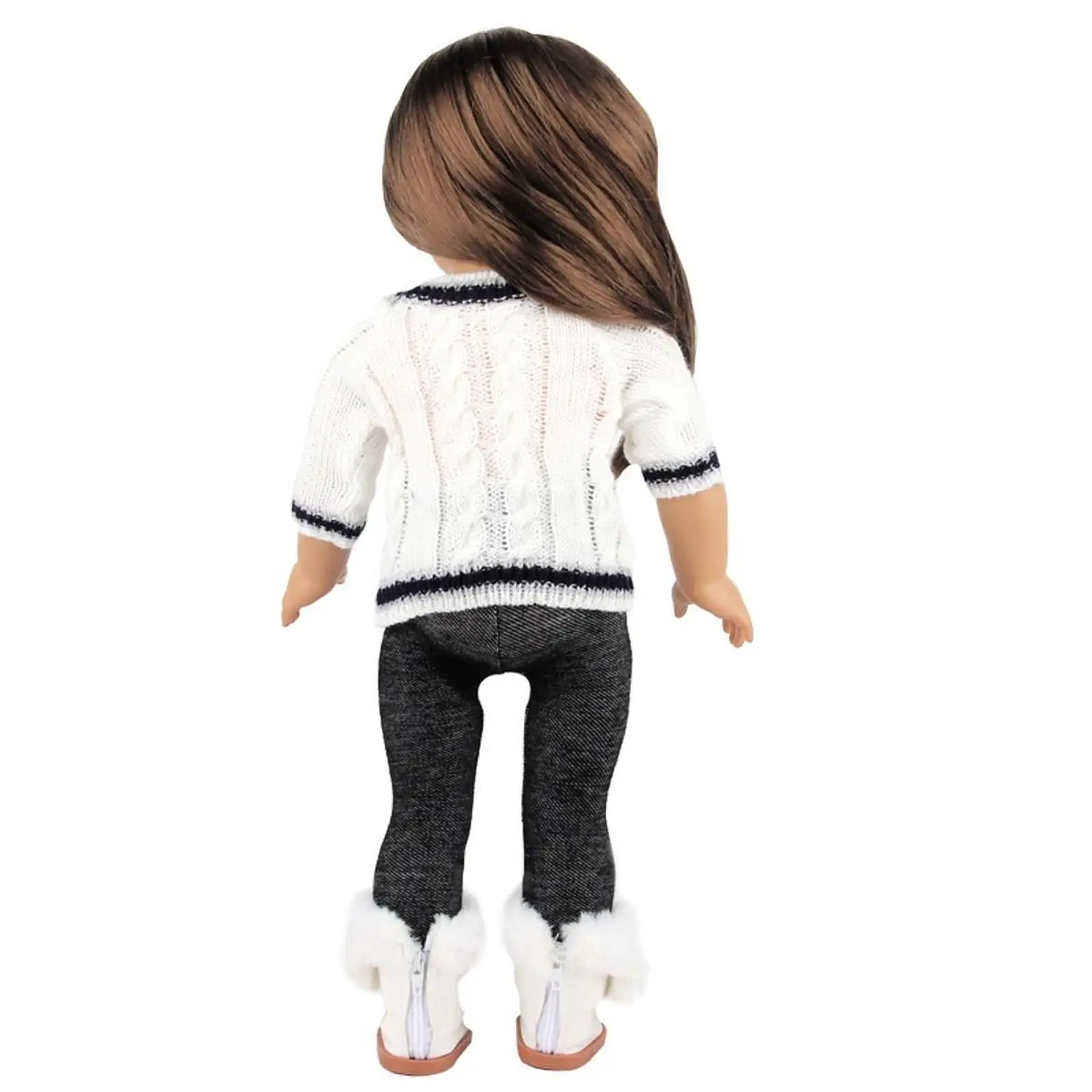 18 inch Doll Sweater Doll Outfits Costume Cute Stylish Clothes Casual Wear for Children's Day Party Favors Activity Game Gift