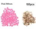 100pcs Pink-7X9MM