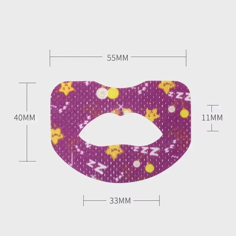 30 Uds. Tiras para dormir para bebés para un sonido seguro, cinta bucal antironquidos, ayuda para dormir infantil, elementos esenciales transpirables para el cuidado del bebé - imagen 3