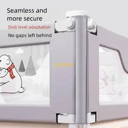 QX2D Rieles de seguridad para cunas que evitan pellizcos infantiles