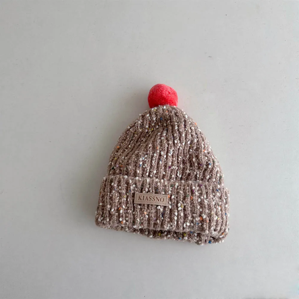 Gorro de copo de nieve para niños, vista trasera