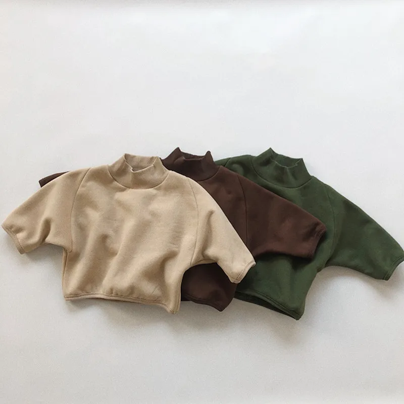 Suéter cuello alto lana - Vista principal invierno niños