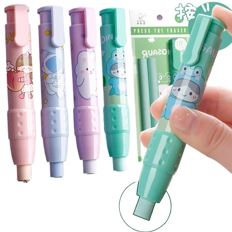 Borrador de lápiz deslizable estilo capibara para niños - imagen 5