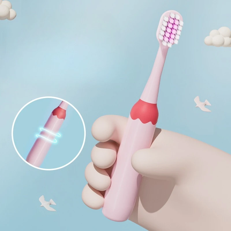 Cepillo de dientes de pelo suave, limpieza Oral, cepillo de dientes Manual para niños, cepillo de dientes para niños, cuidado de los dientes ecológico portátil ultrafino de 3 a 9 años - imagen 3