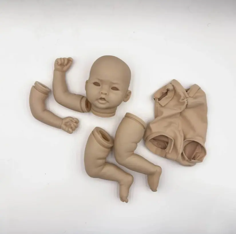 Kit de muneco reborn realista sin pintar de 20 pulgadas - a mano - imagen 2