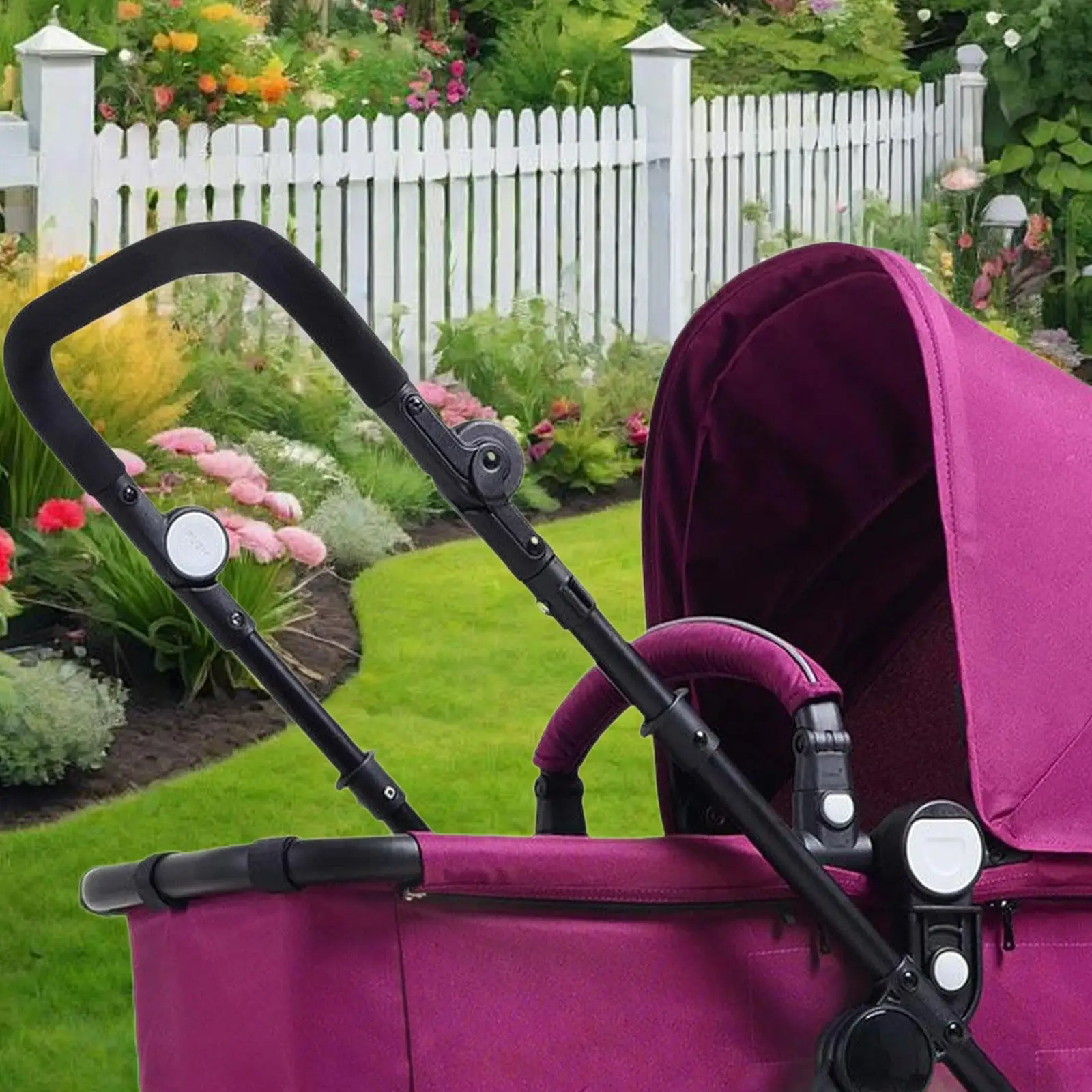 Baby Stroller Handle Cover Push Tube Cart Sleeve Dustproof Stroller Armrest Cover