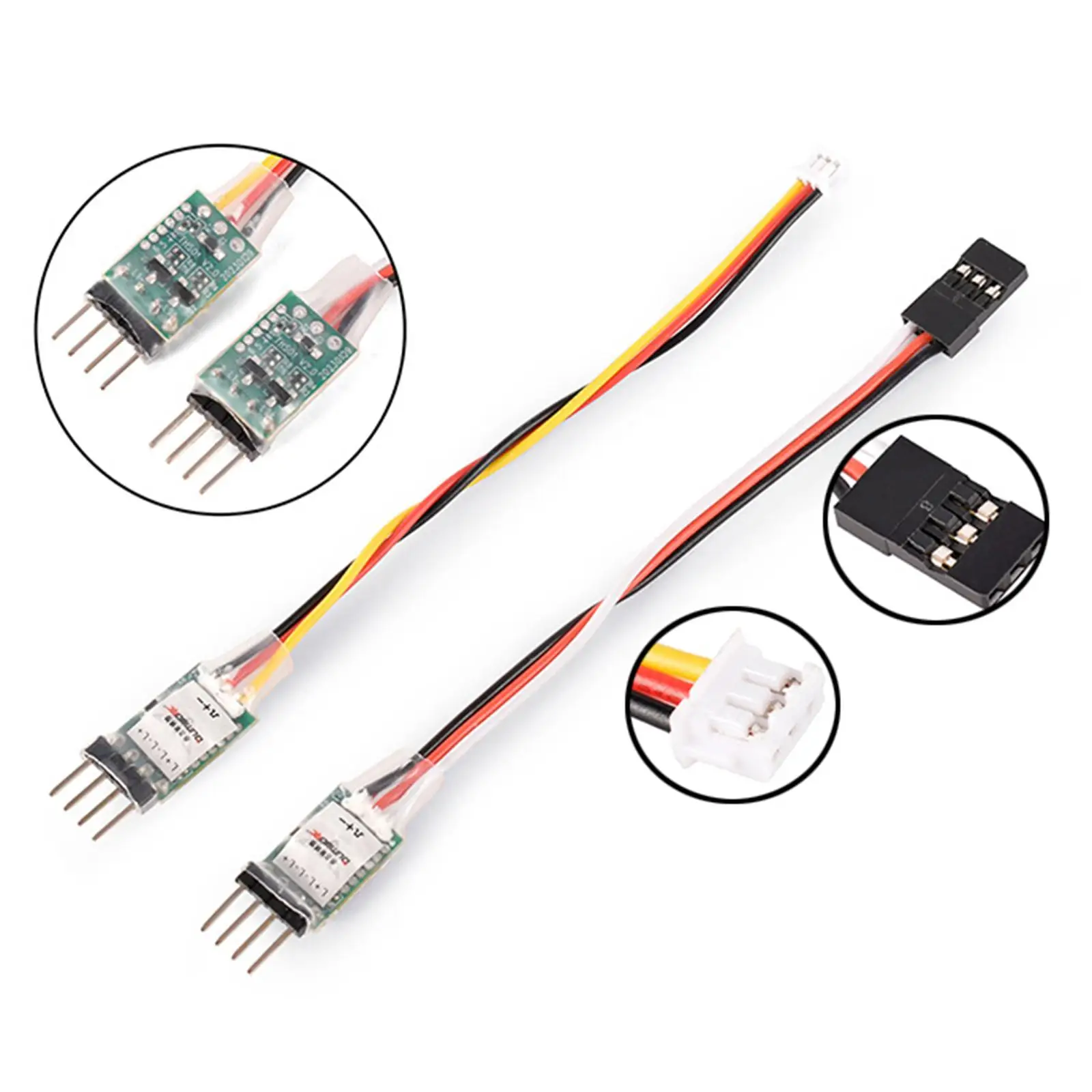 RC LED Light Controller Light Receiver Cord Switch Module Accs 3 Channel on/Off for RC Car Boat Crawler Airplane Spare Parts