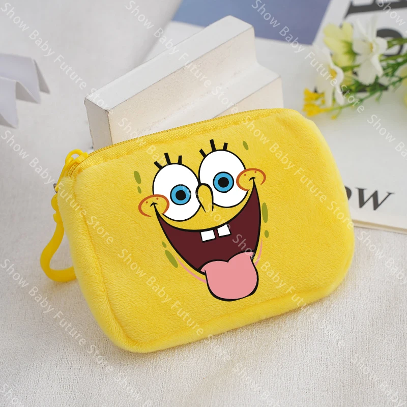 Monedero Bob Esponja para niños – Estampado animado y diseño portátil - imagen 2