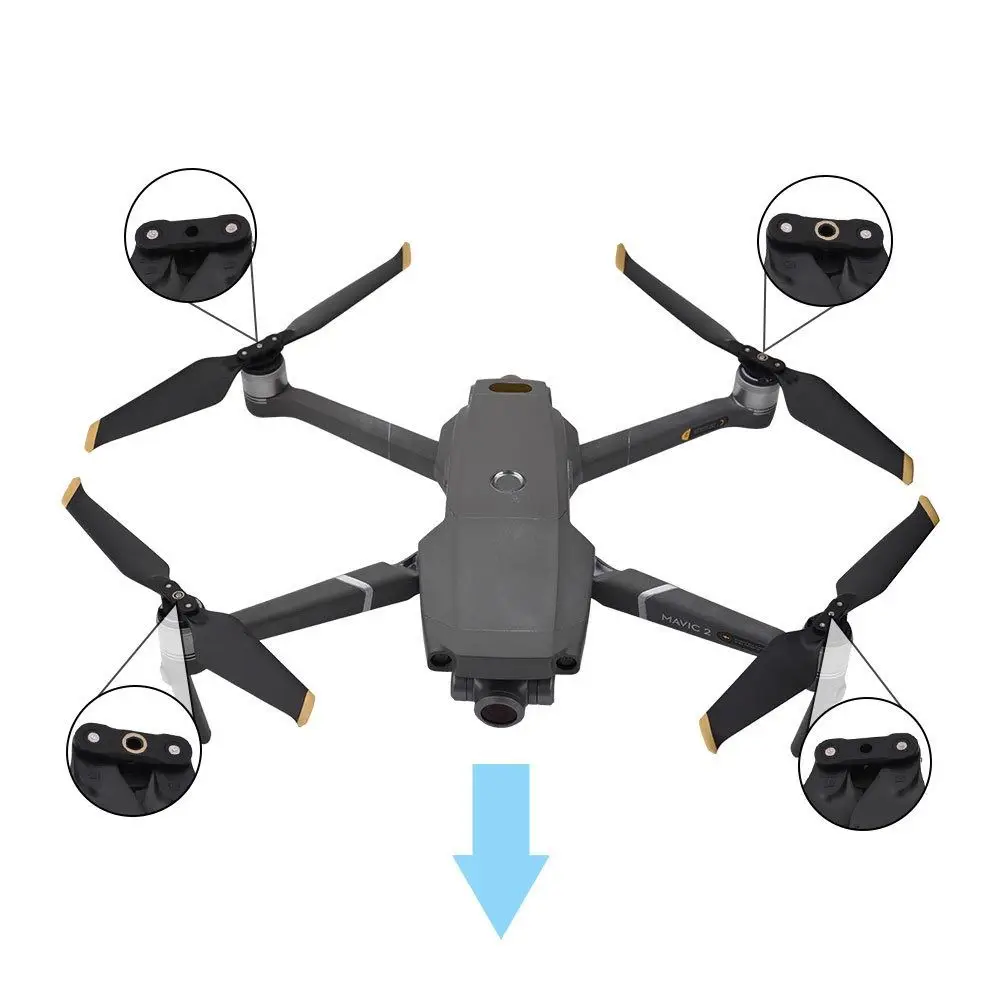 Hélice de liberación rápida, accesorios de bajo ruido, multiestilos de plástico 8743F, accesorio de ala de hoja de hélice, 2/4/8 Uds. - imagen 3