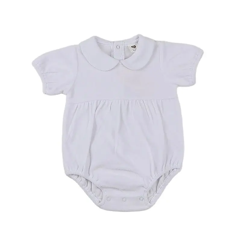 Mono de manga corta para bebé, ropa para niño y niña, mono de terciopelo - imagen 4