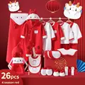26pcs red