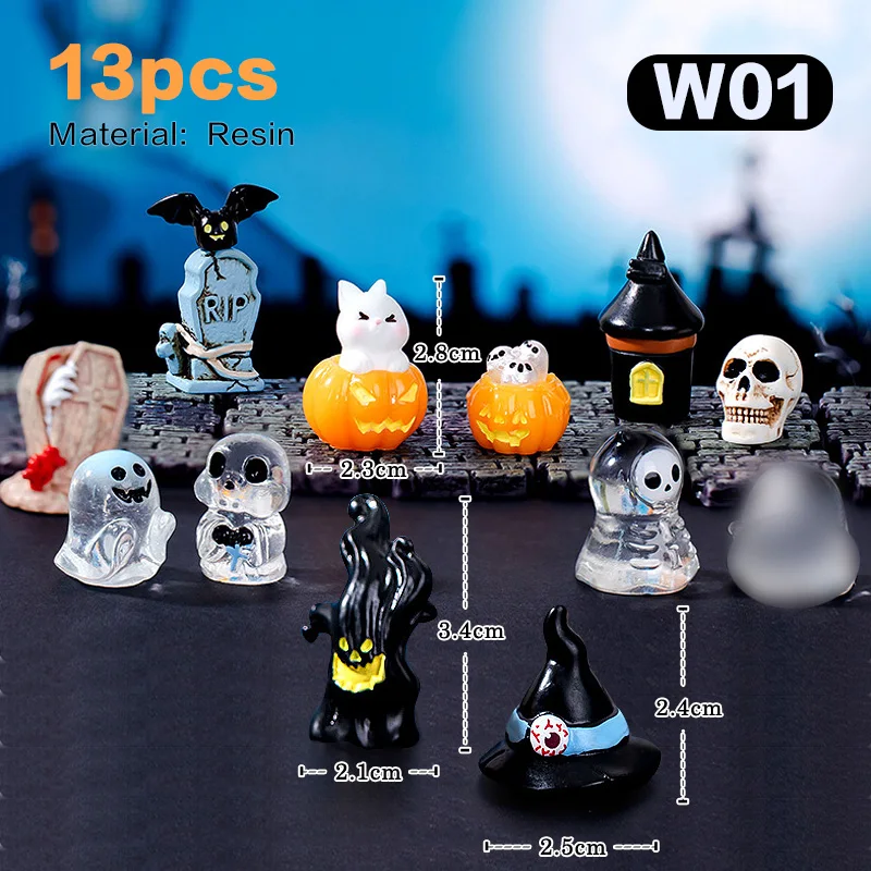 13pcs Halloween -W01