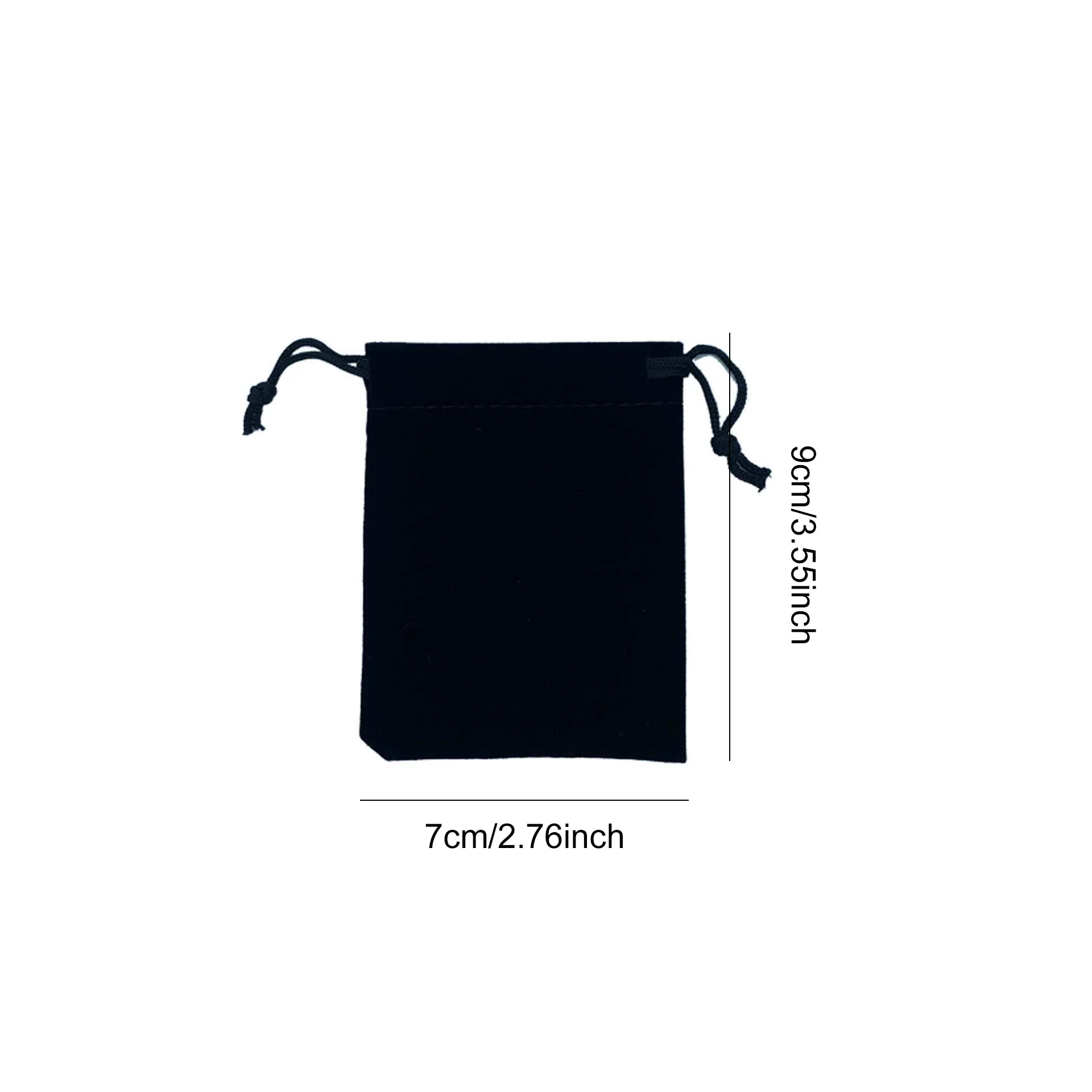 Bolsas terciopelo negro regalos para bebé - imagen 5