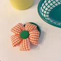 orange plaid