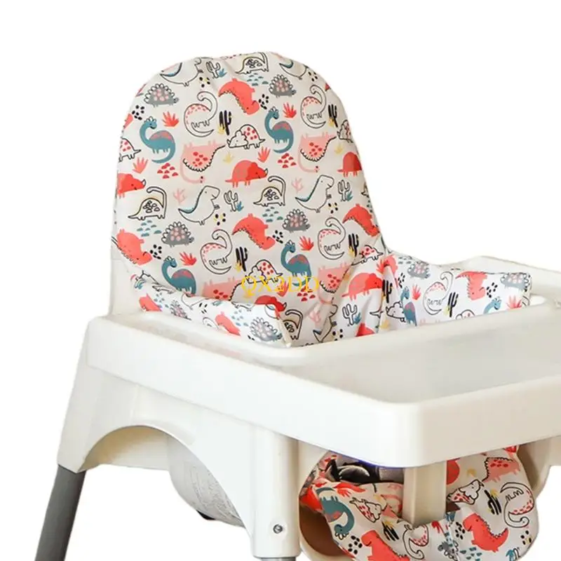 QX2D Cojín para trona bebé con ajuste seguro funda dibujos animados