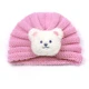 bear hat-pink