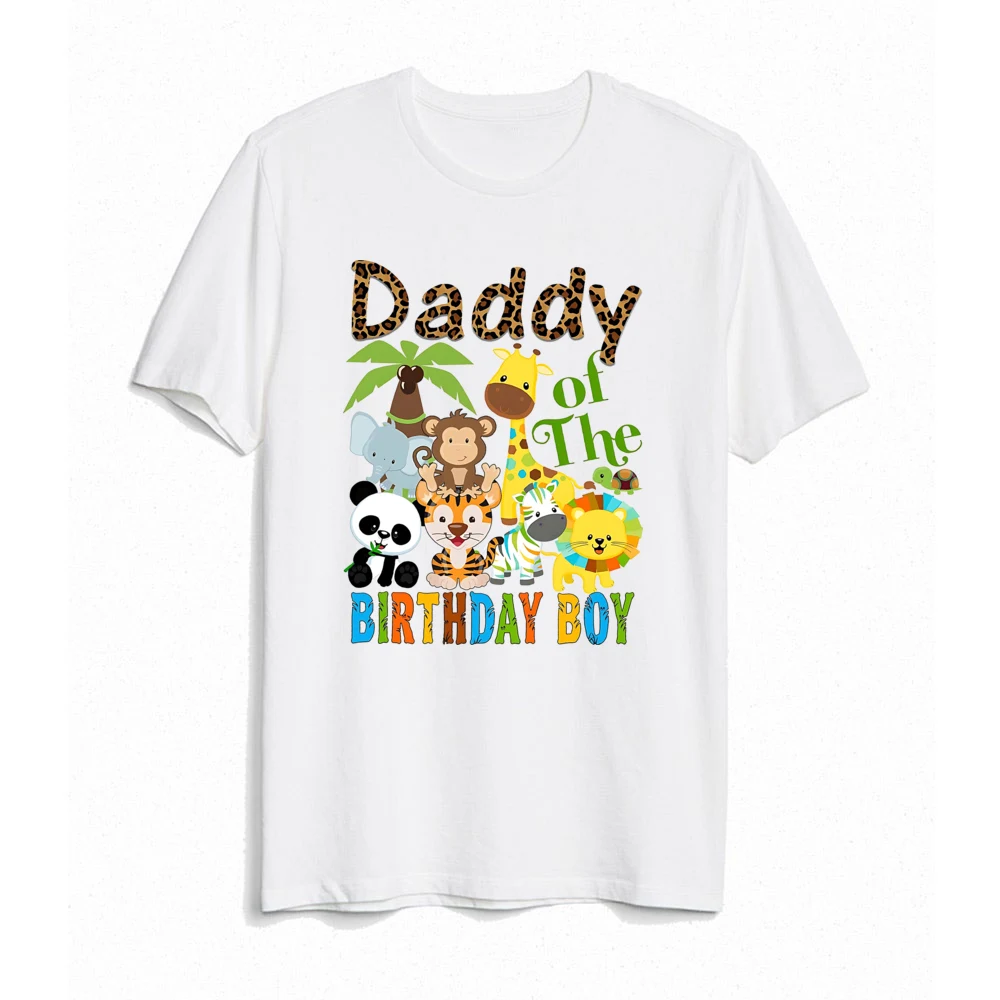 Ropa a juego para fiesta de cumpleaños de animales de Safari, camisa salvaje para dos niños, camiseta para papá, mamá, hermano, hermana, traje de cumpleaños para niños - imagen 4