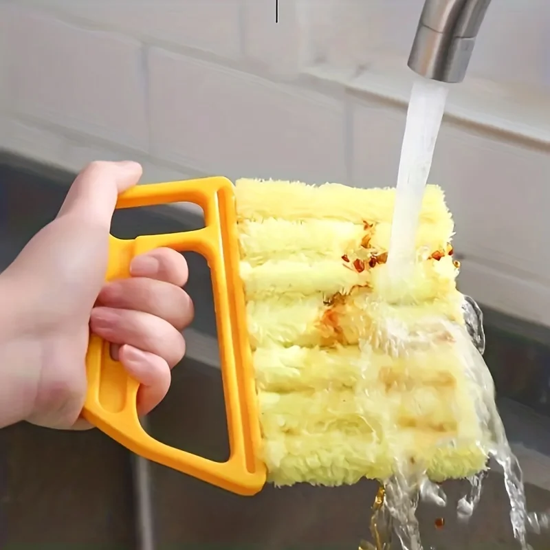 Cepillo de lujo persianas – Eliminador polvo lavable a máquina - imagen 2