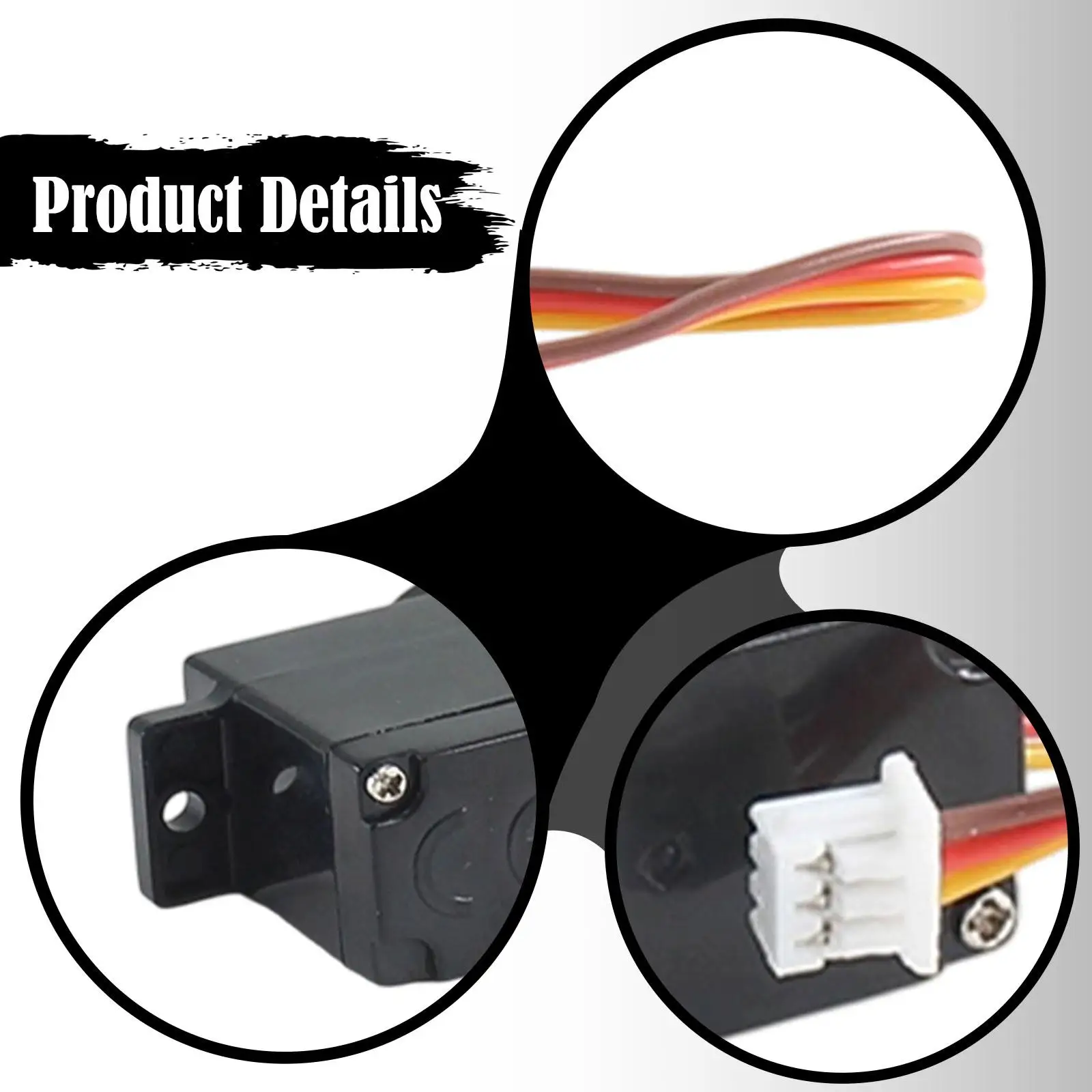 Wltoys servo original de repuesto para coche teledirigido - imagen 5