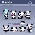 8pcs Panda-E