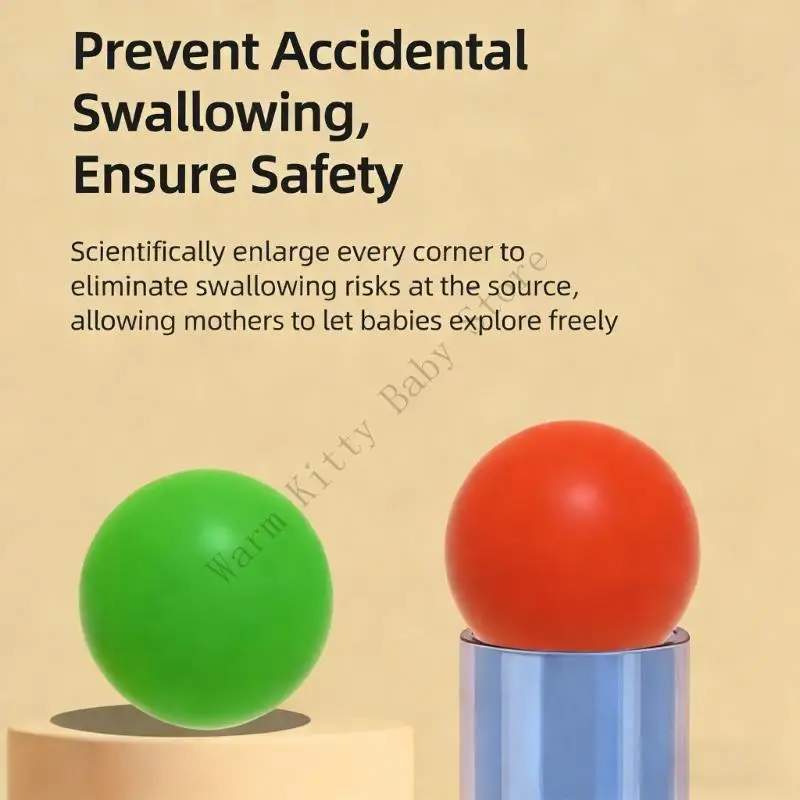 XXFE Juguete Entrenamiento Equilibrio Bola giratoria para niños pequeños, Juguete Educativo motricidad Fina, - imagen 5