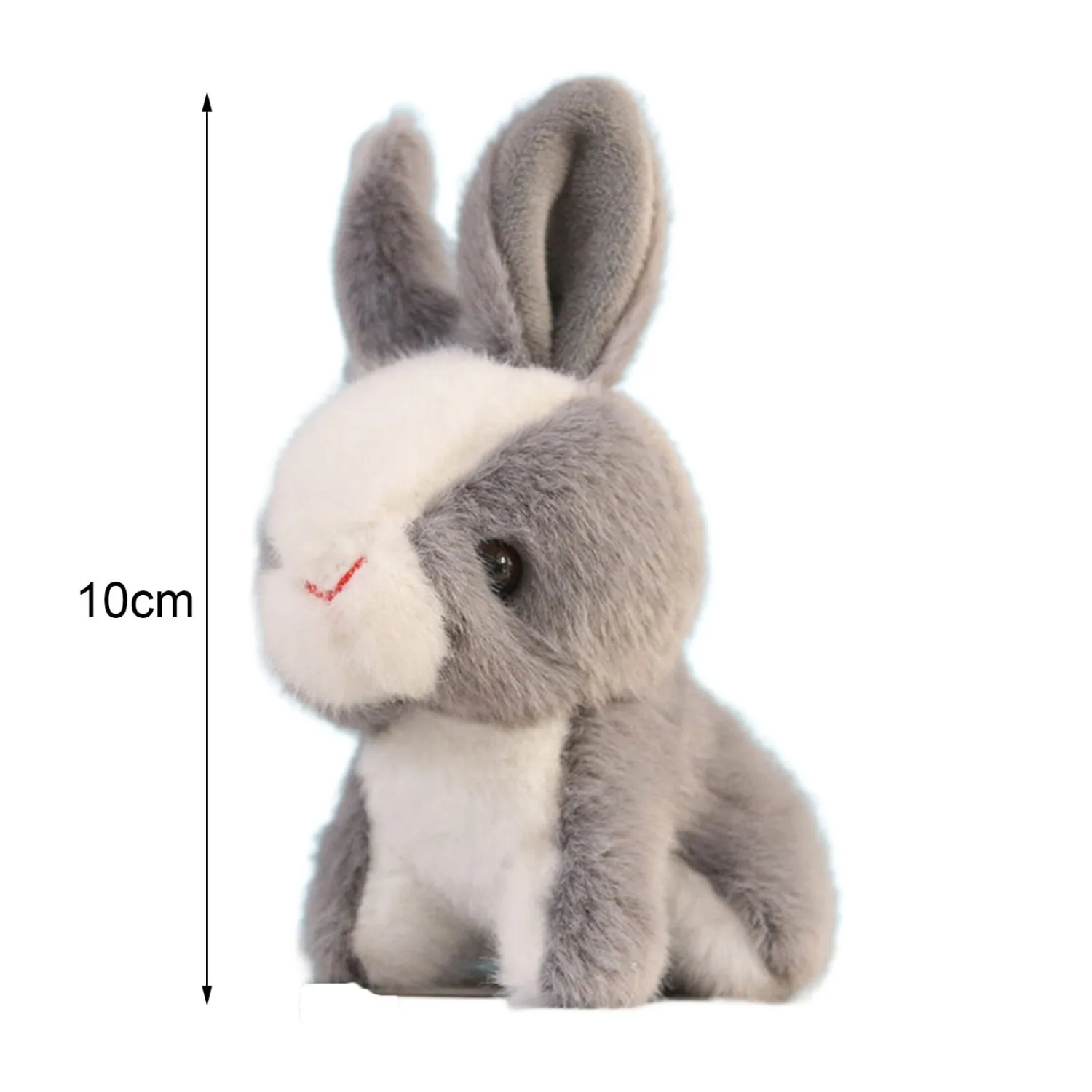 Ultrasoft Animal de peluche para niños y niñas, conejo juguete encantador, muñeco bebé, bolso adorno colgante - imagen 5