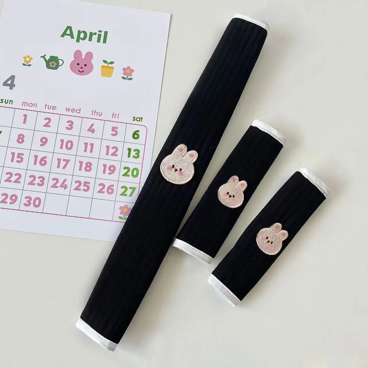 Cubierta protectora para manillar de carrito de cochecito, protector de hombro con bordado de animales, toalla de agua antimordida, accesorio para pasamanos delanteros - imagen 5