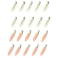 M12020pcs White pink