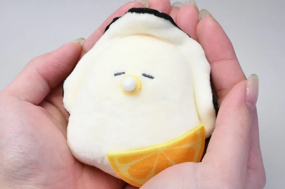 Juguetes de cápsula de grito de ojos redondos para restaurante japonés, Mugyunui, Namagaki, ostra kawaii, mascota de sonrisa de bebé, animales de peluche BC - imagen 3