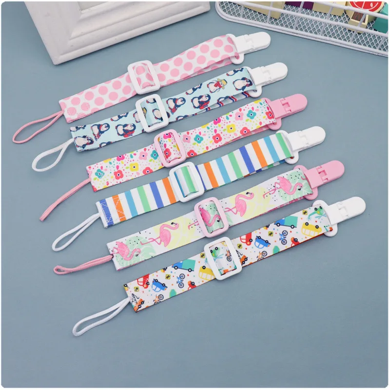 Clip sujetachupetes con cadena ajustable para bebé - imagen 4
