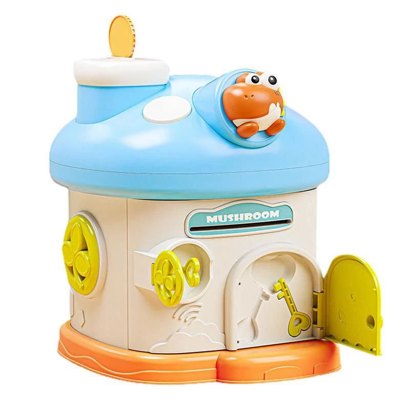 Mushroon Hucha infantil Kawaii – Caja para monedas con gran capacidad - imagen 3