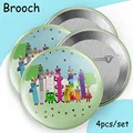 Brooch 4Pcs